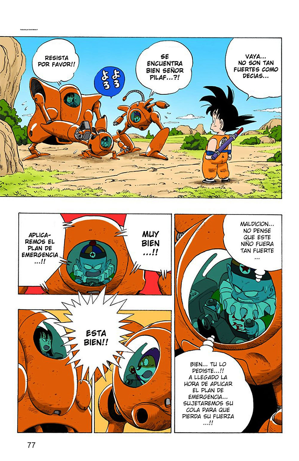 Read Dragon Ball Full Color ES Manga Online