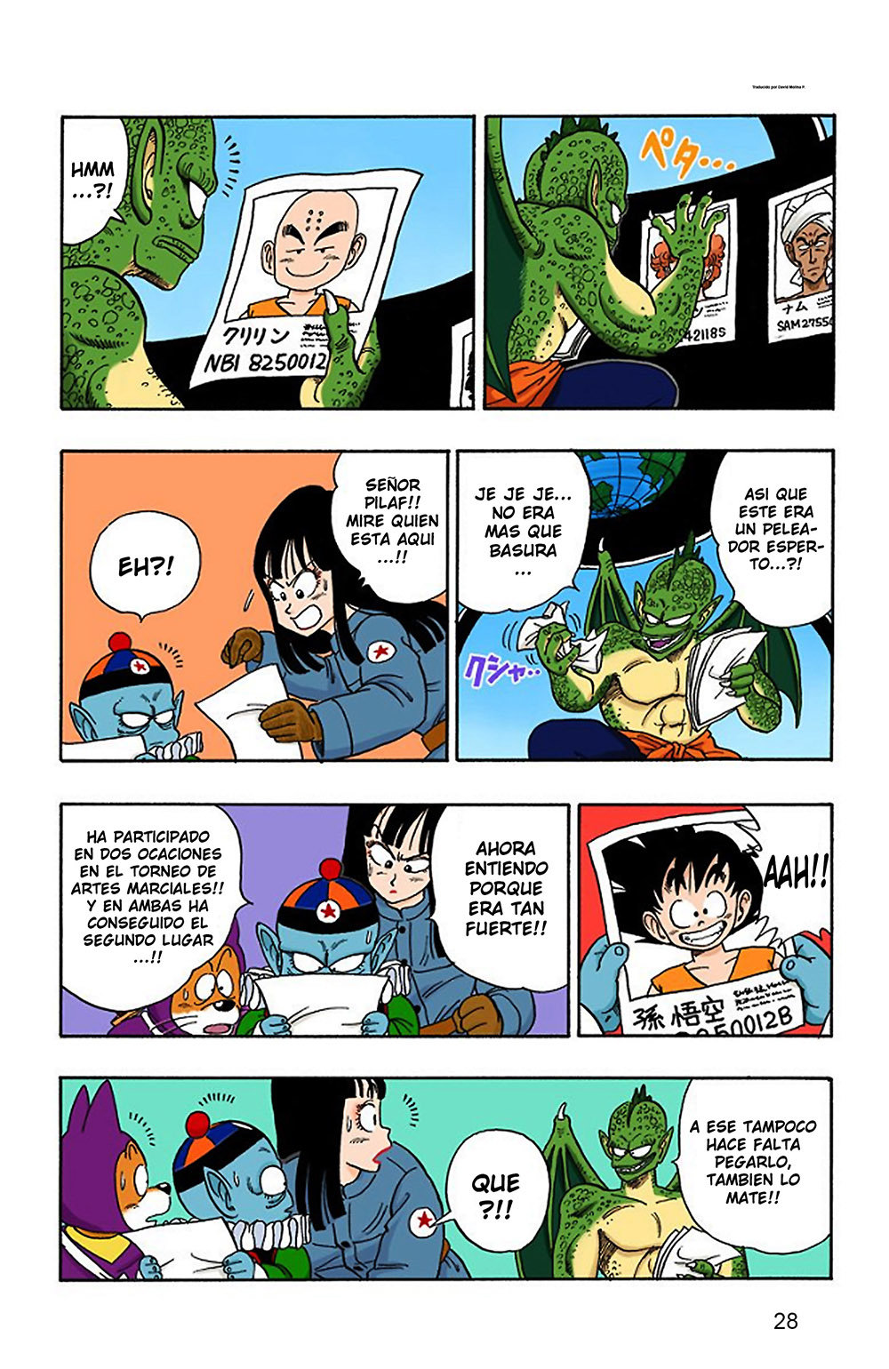 Read Dragon Ball Full Color ES Manga Online