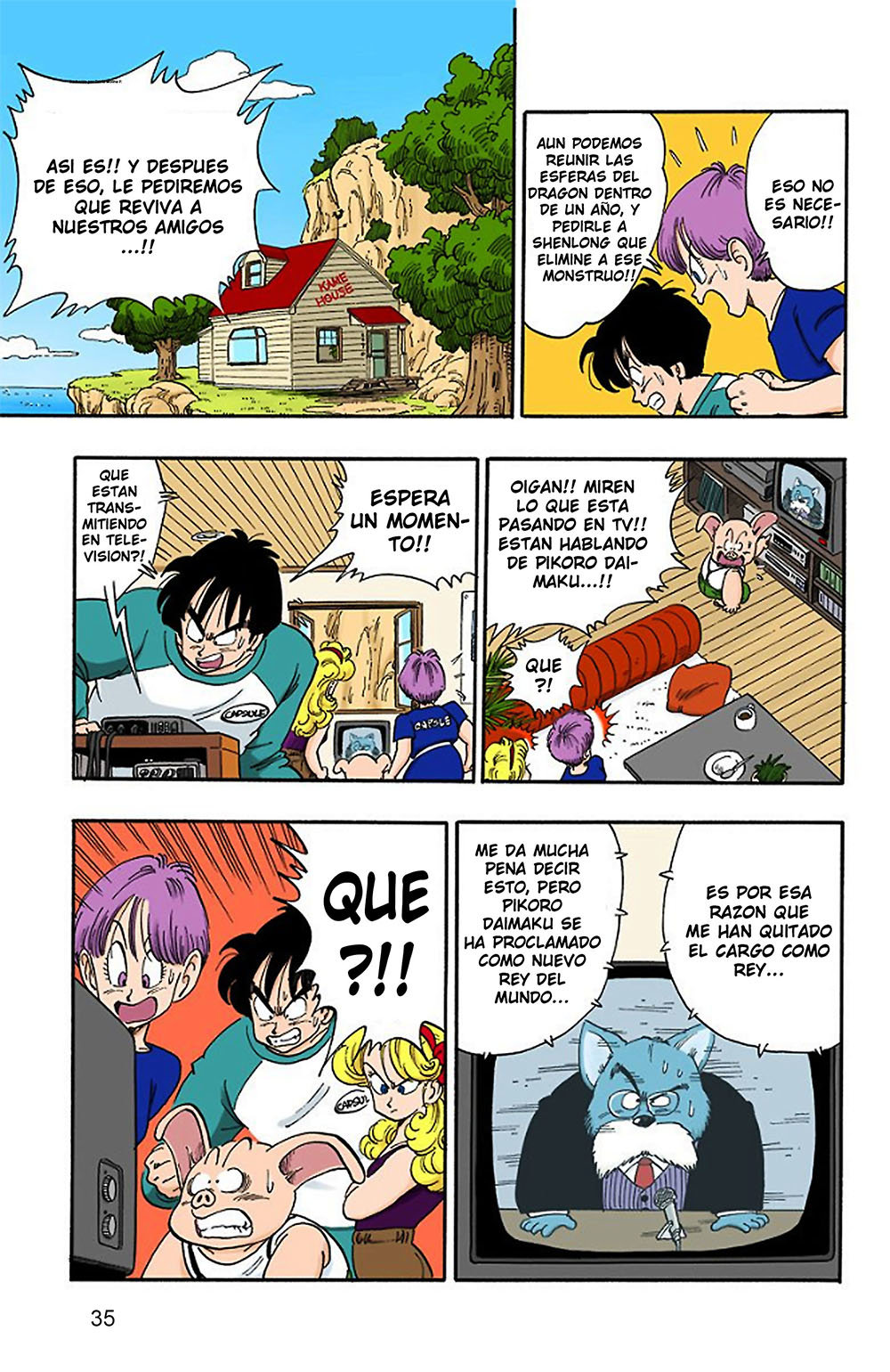 Read Dragon Ball Full Color ES Manga Online
