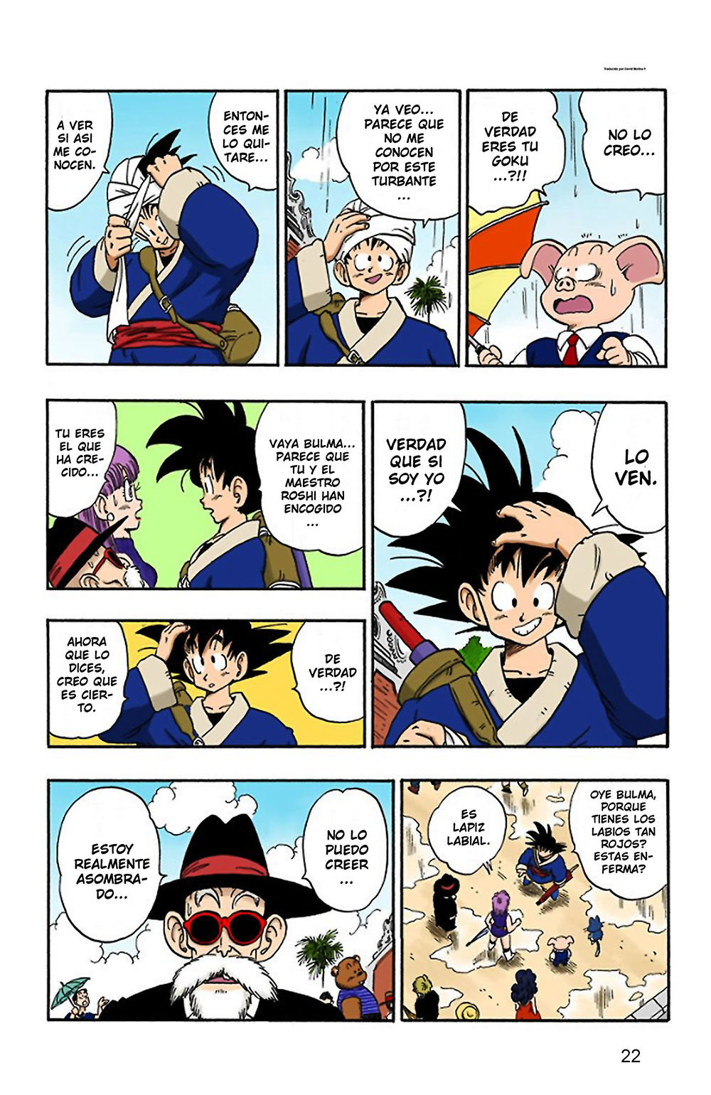 Read Dragon Ball Full Color ES Manga Online