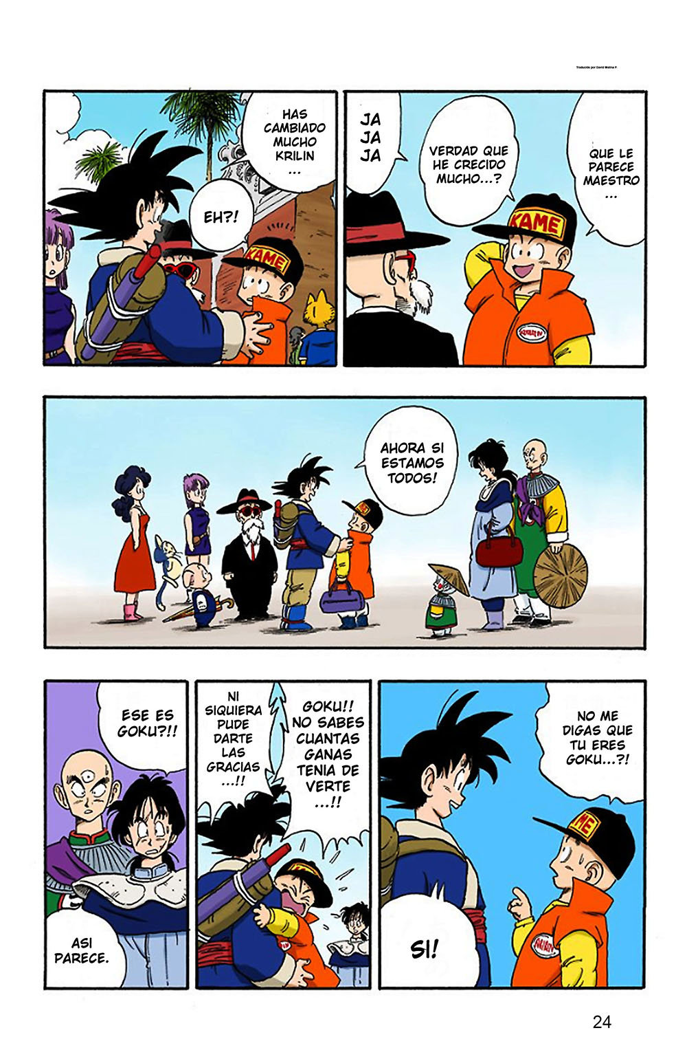 Read Dragon Ball Full Color ES Manga Online
