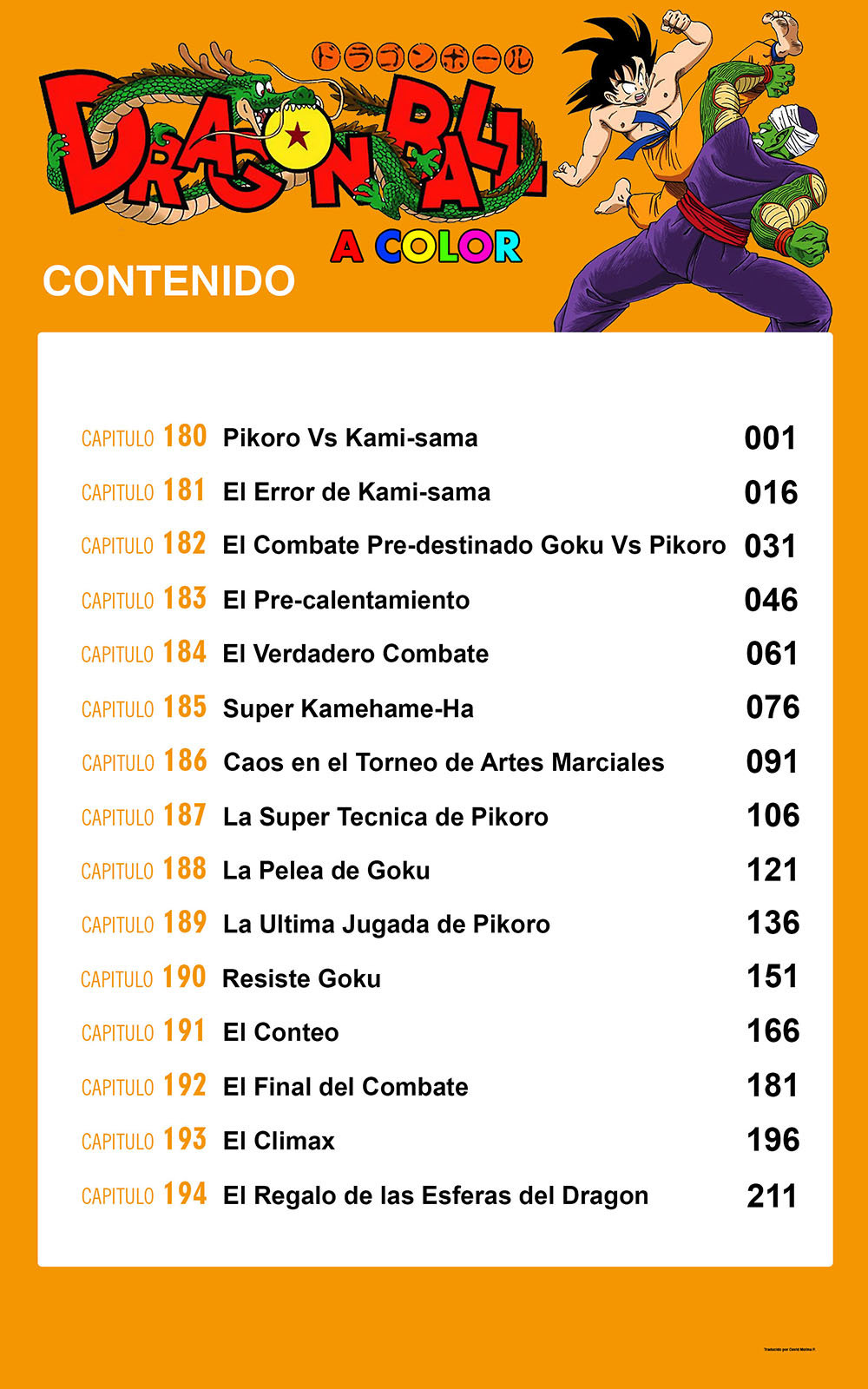 Read Dragon Ball Full Color ES Manga Online