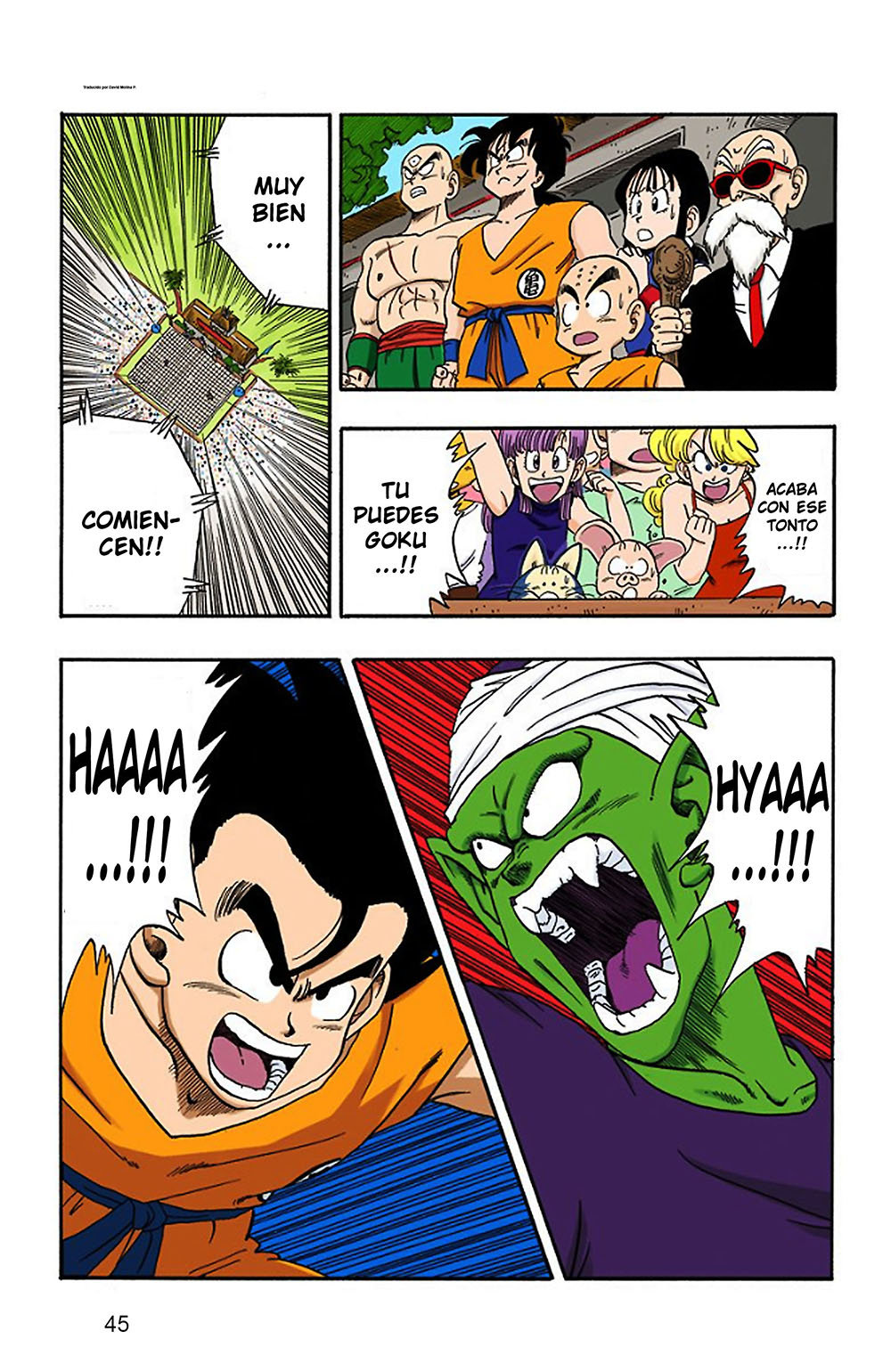 Read Dragon Ball Full Color ES Manga Online