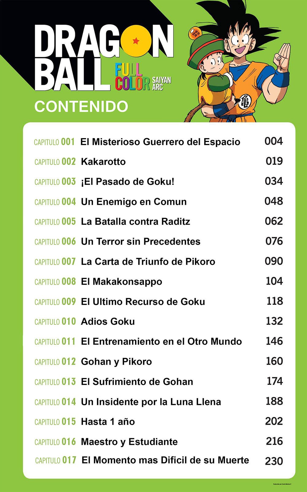 Read Dragon Ball Full Color ES Manga Online