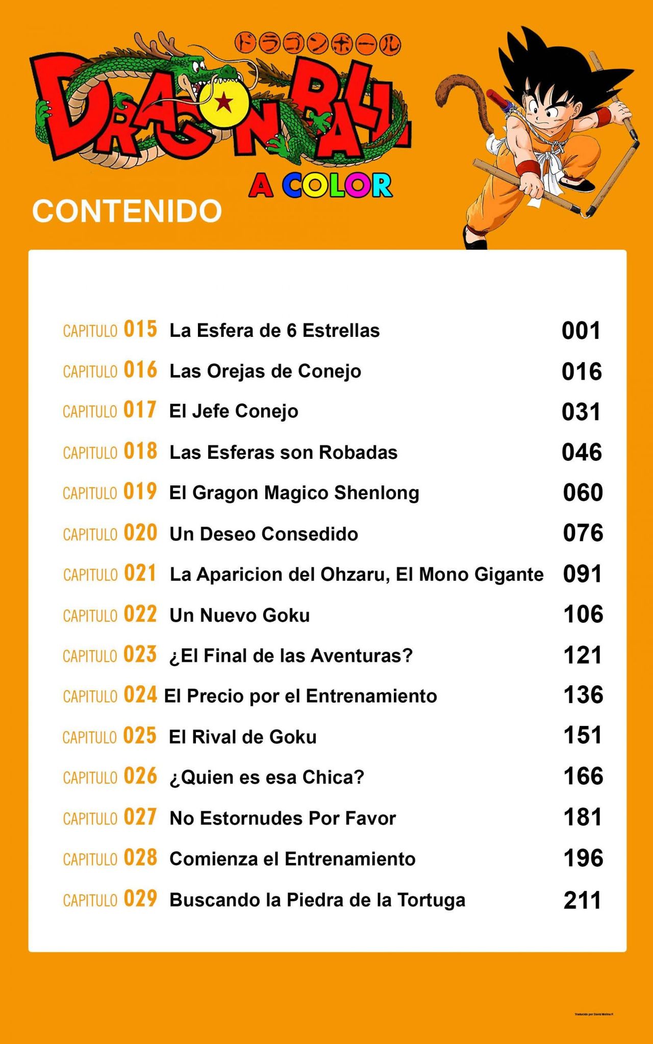 Read Dragon Ball Full Color ES Manga Online
