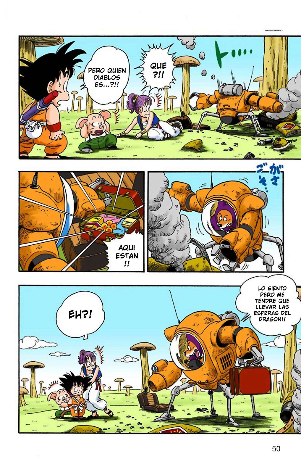 Read Dragon Ball Full Color ES Manga Online