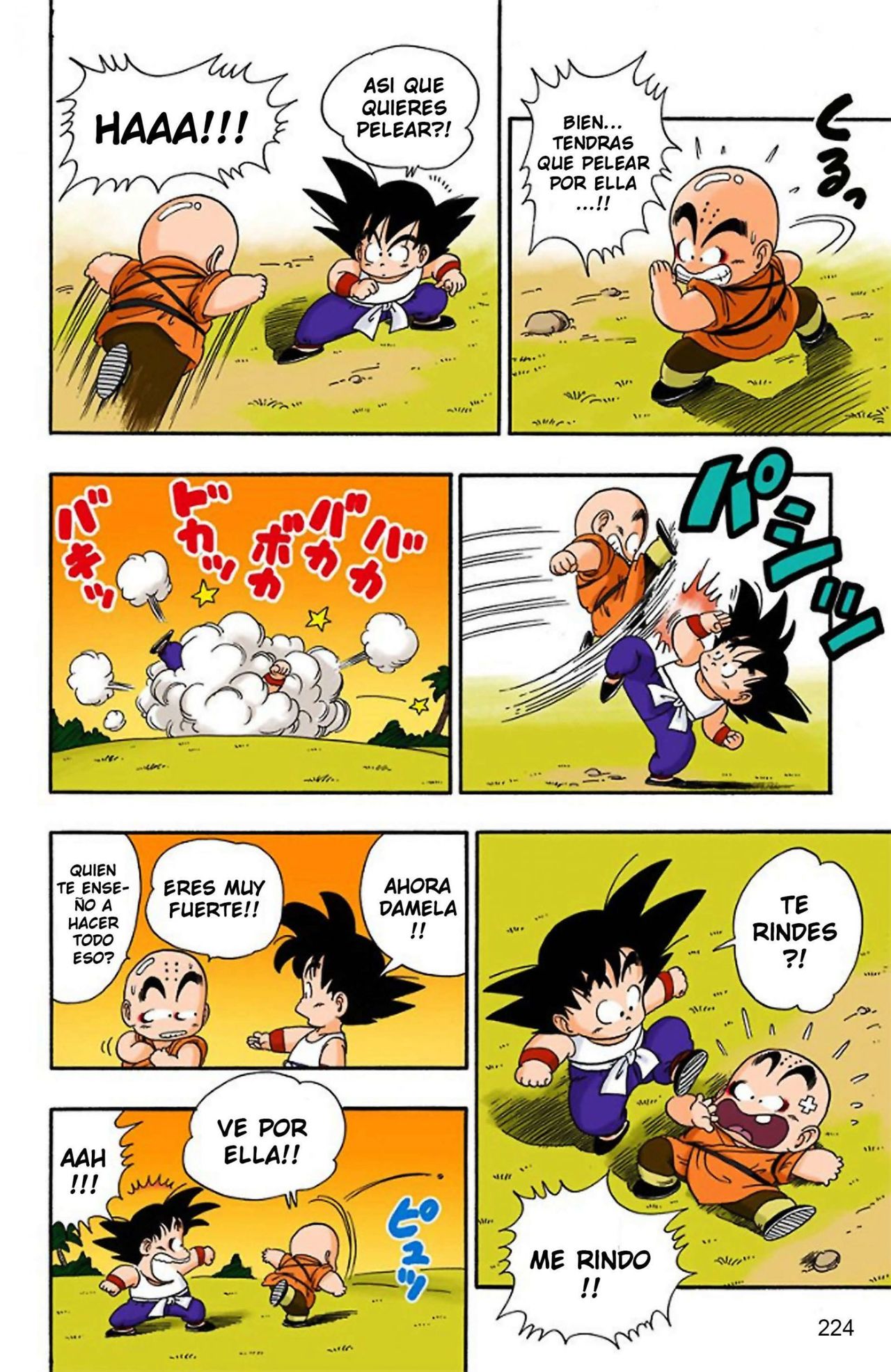 Read Dragon Ball Full Color ES Manga Online
