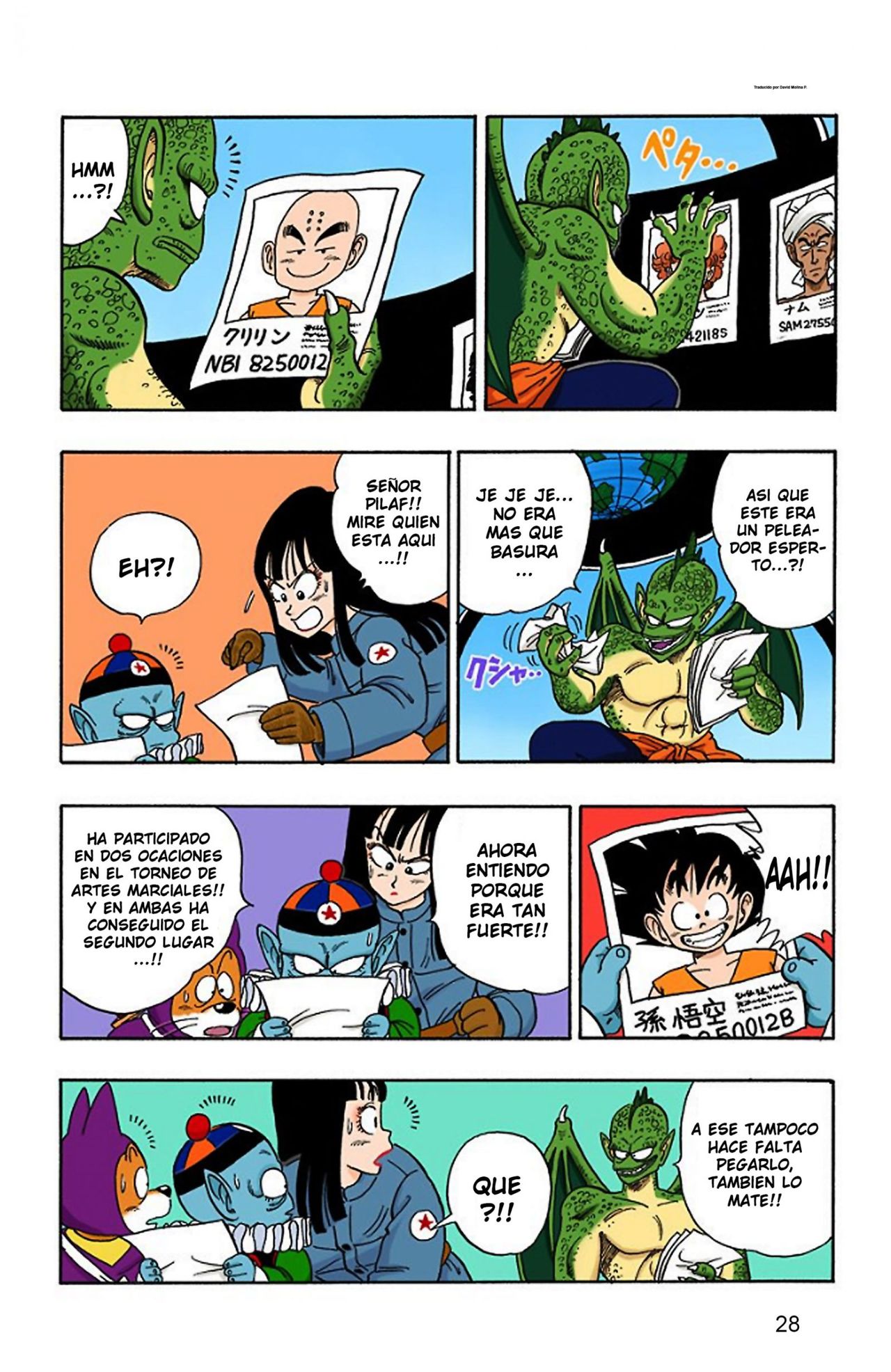 Read Dragon Ball Full Color ES Manga Online