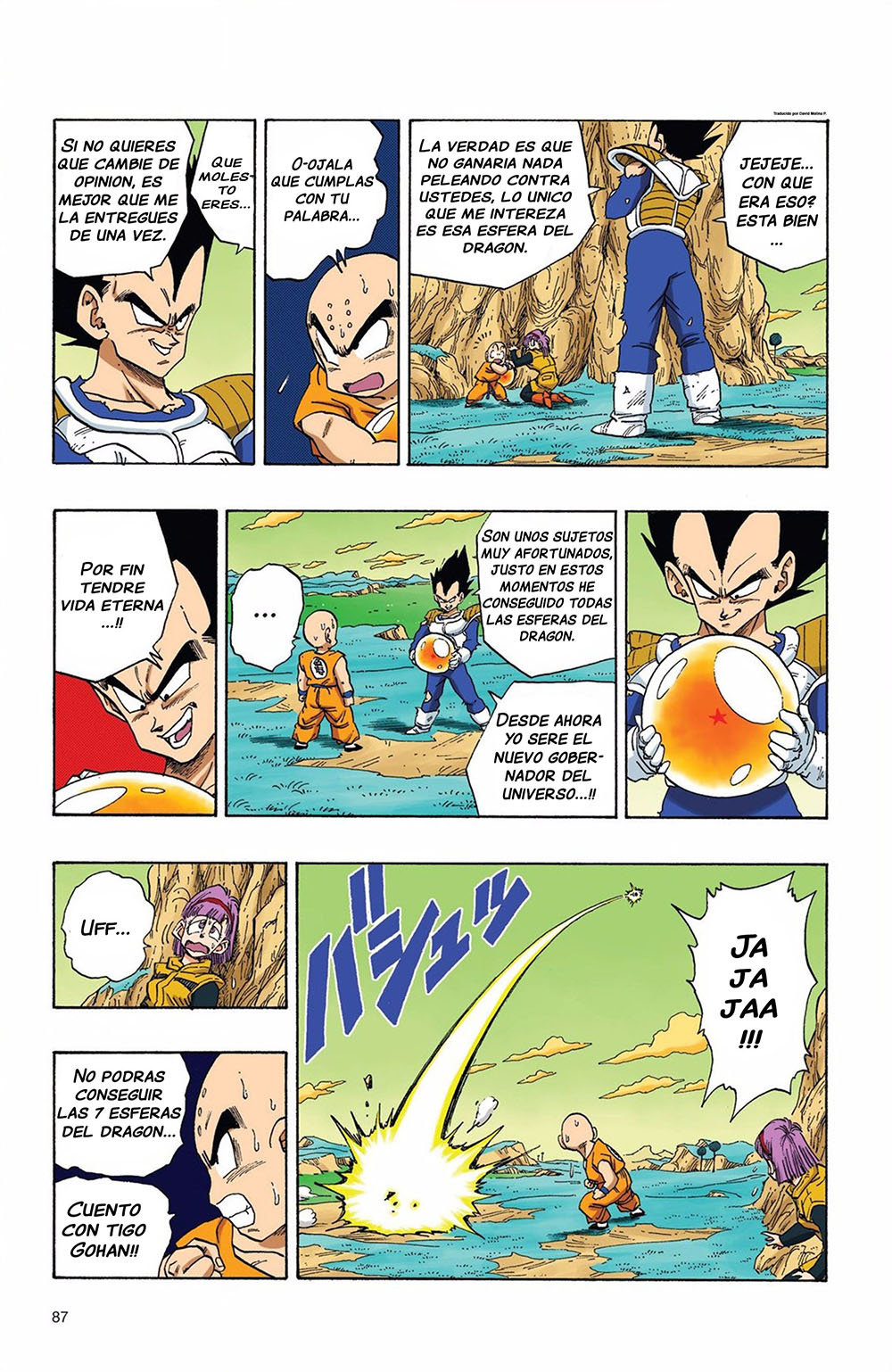Read Dragon Ball Full Color ES Manga Online
