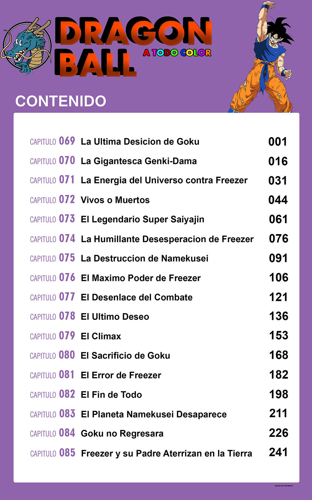 Read Dragon Ball Full Color ES Manga Online