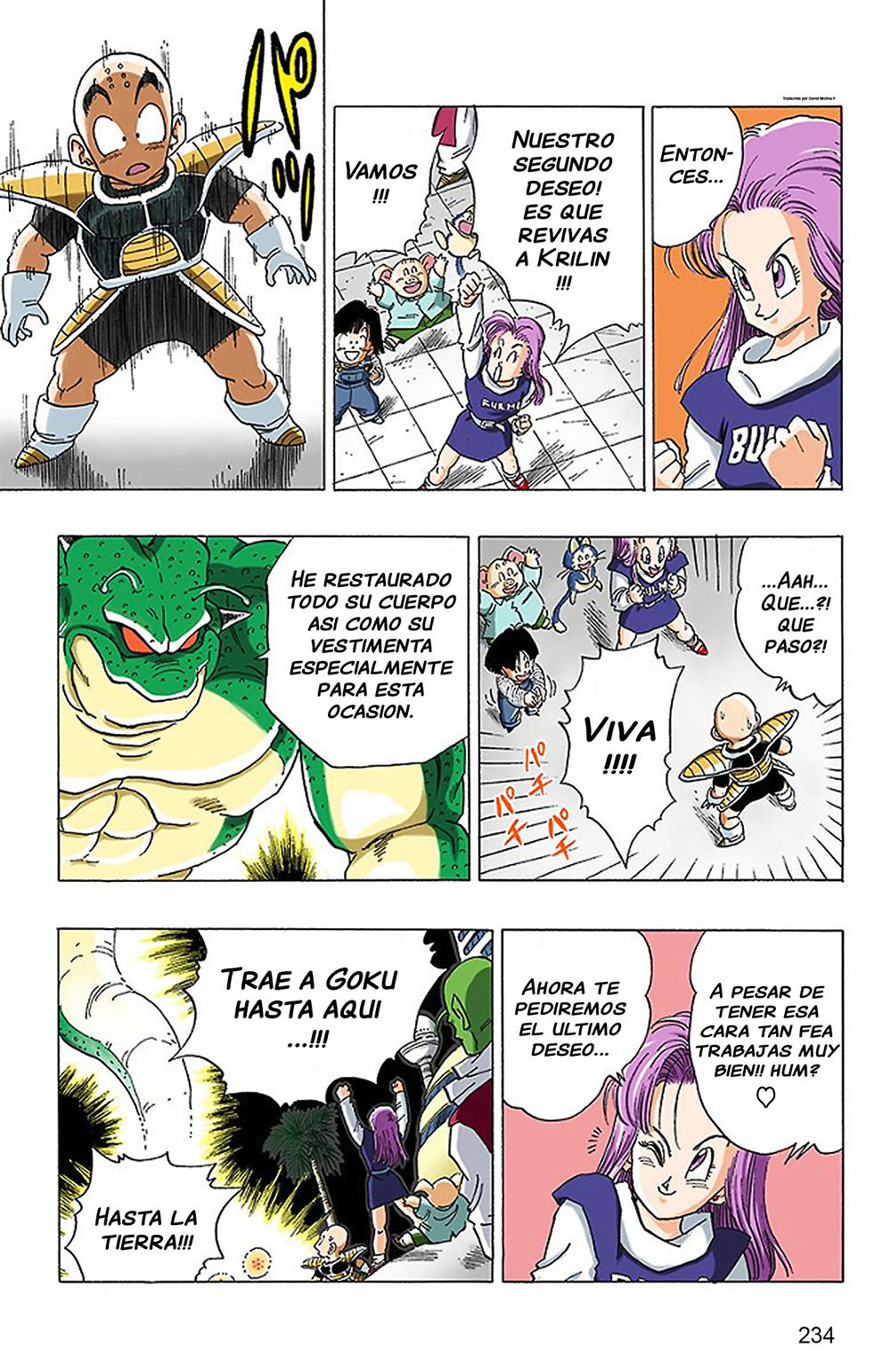 Read Dragon Ball Full Color ES Manga Online