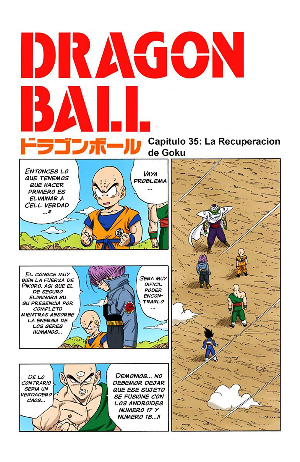 Read Dragon Ball Full Color ES Manga Online