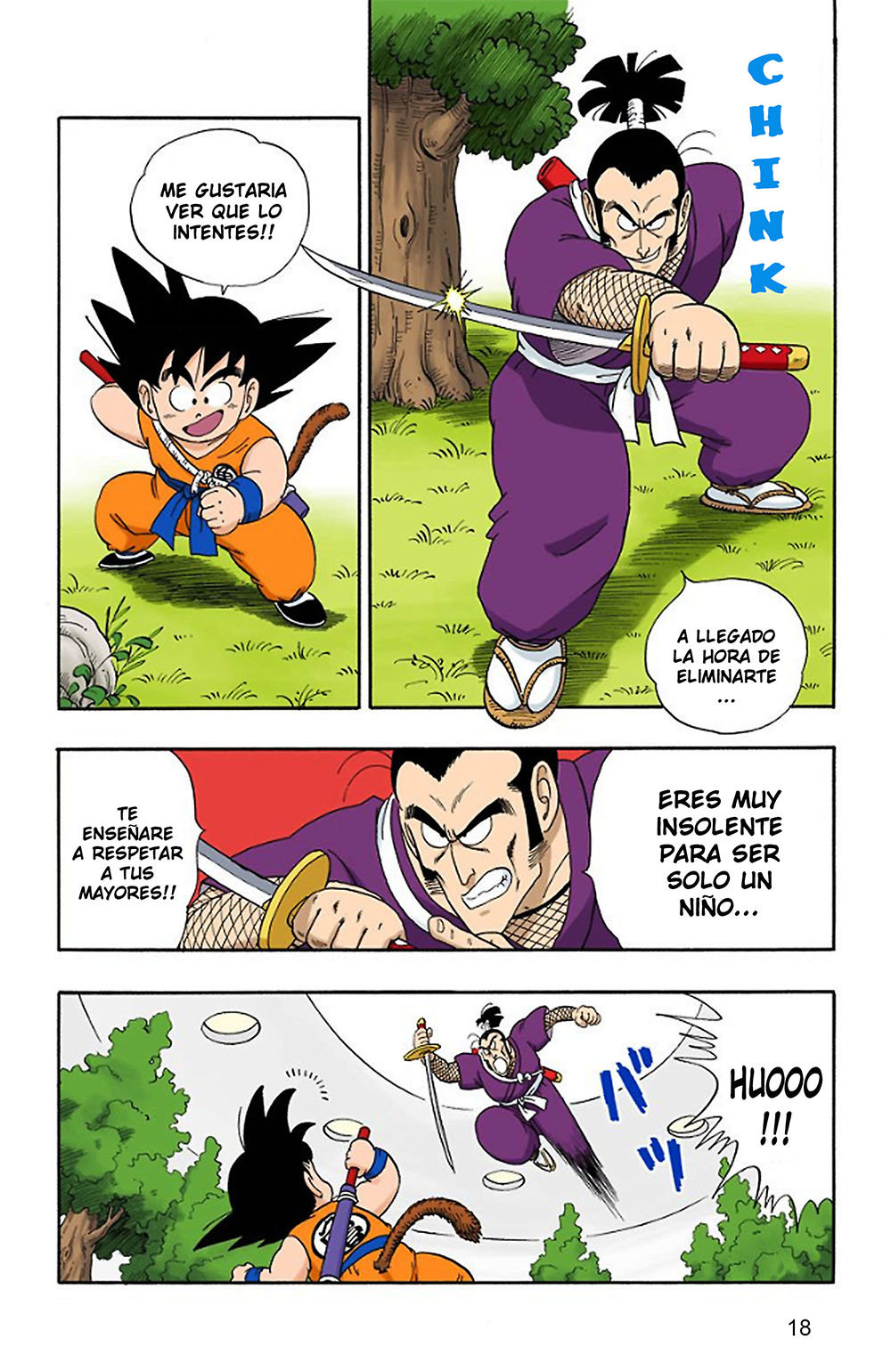 Read Dragon Ball Full Color ES Manga Online