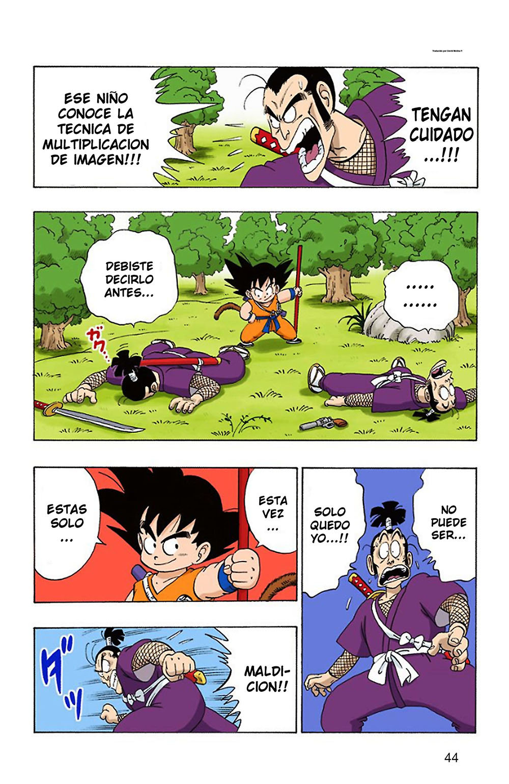 Read Dragon Ball Full Color ES Manga Online
