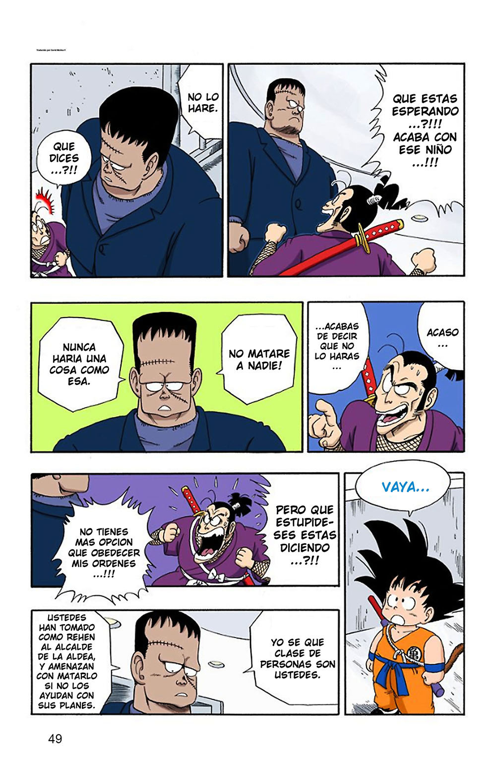 Read Dragon Ball Full Color ES Manga Online