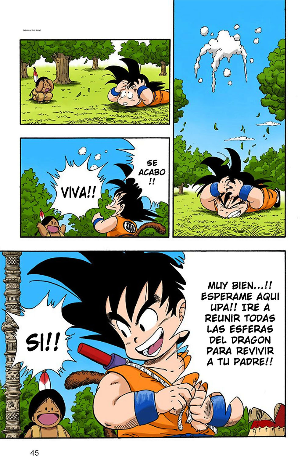 Read Dragon Ball Full Color ES Manga Online