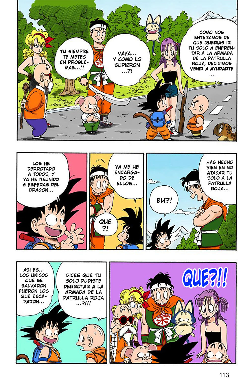 Read Dragon Ball Full Color ES Manga Online