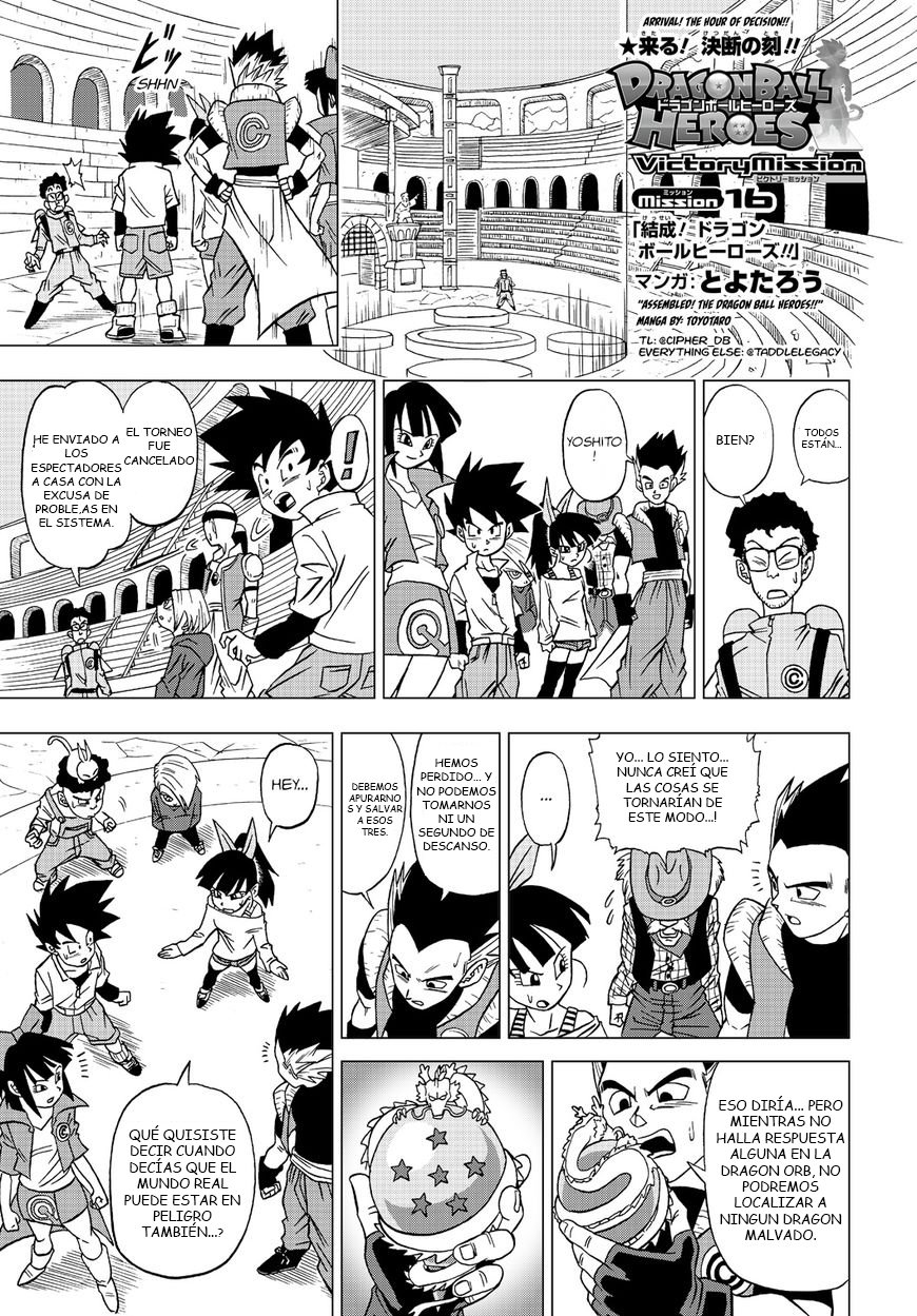 Read Dragon Ball Heroes_ Victory Mission ES Manga Online
