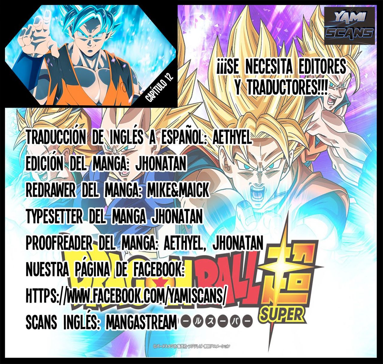 Read Dragon Ball Super ES Manga Online