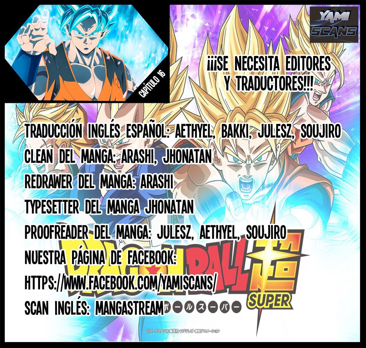 Read Dragon Ball Super ES Manga Online