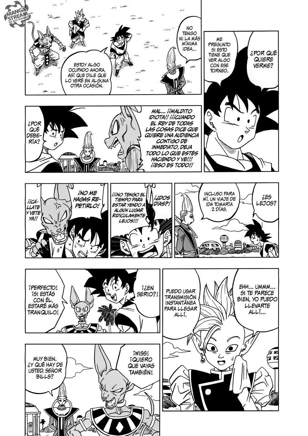Read Dragon Ball Super ES Manga Online