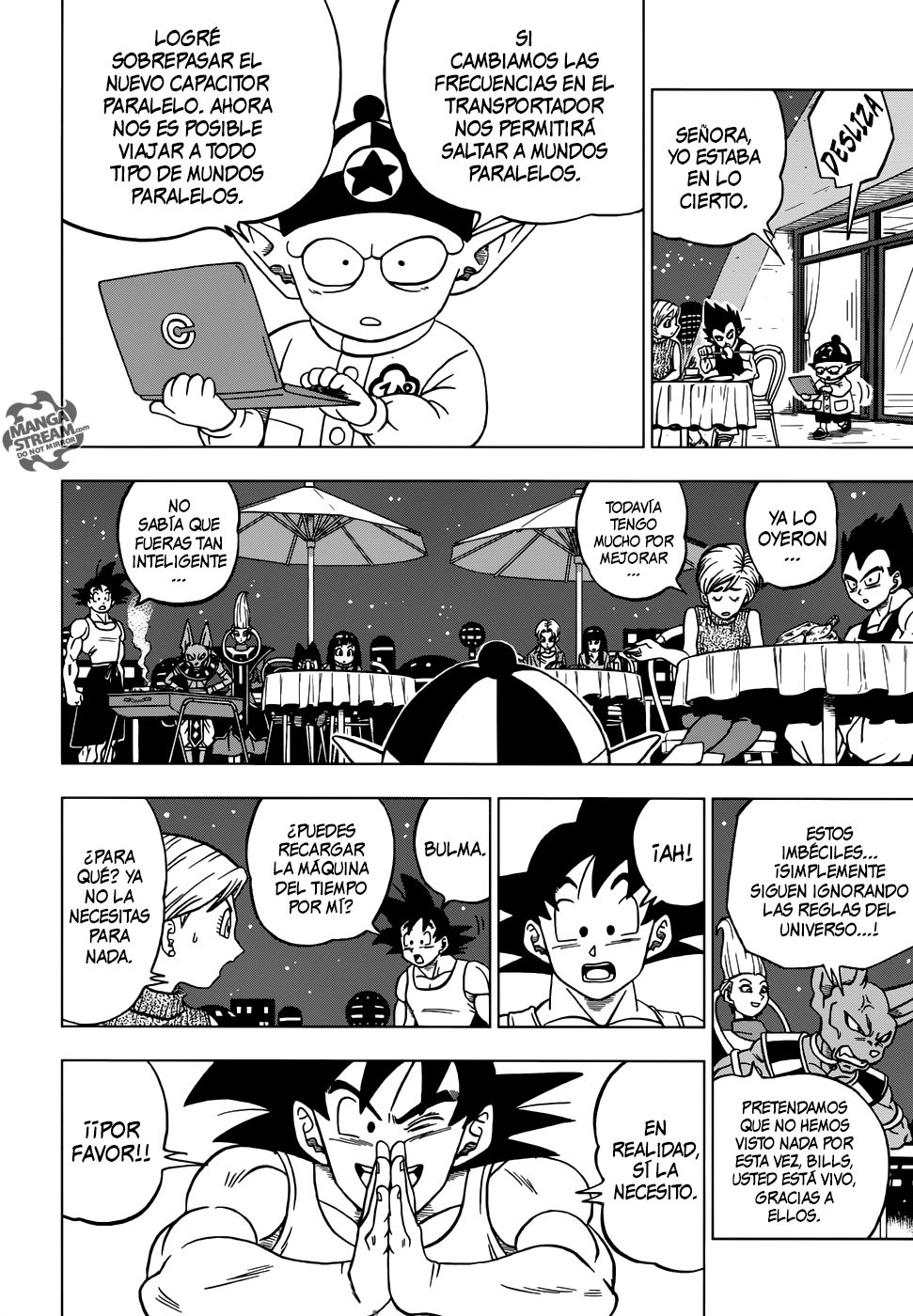 Read Dragon Ball Super ES Manga Online