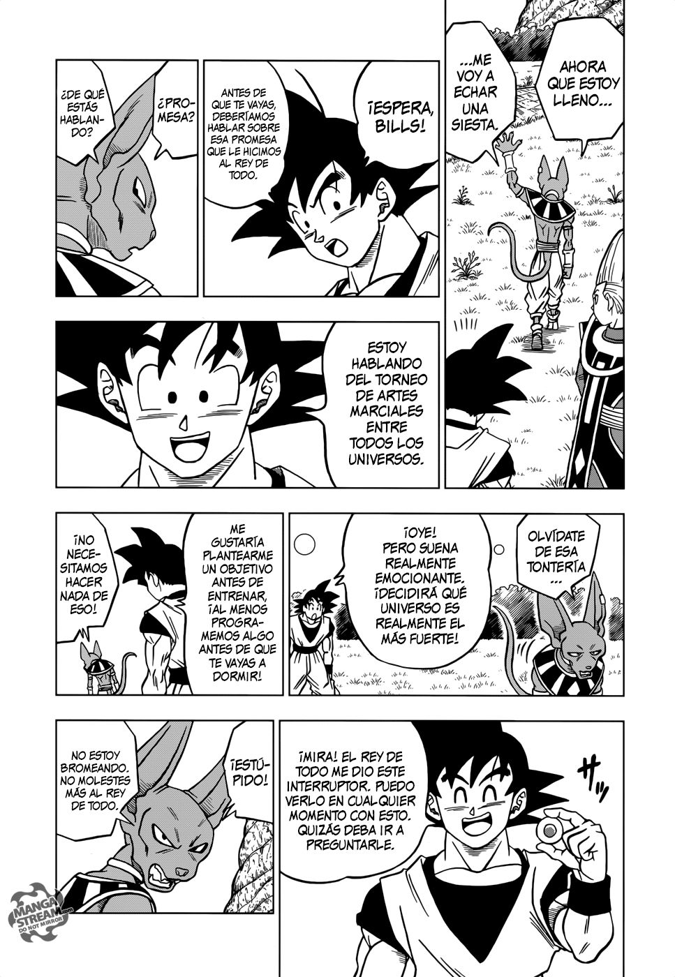 Read Dragon Ball Super ES Manga Online