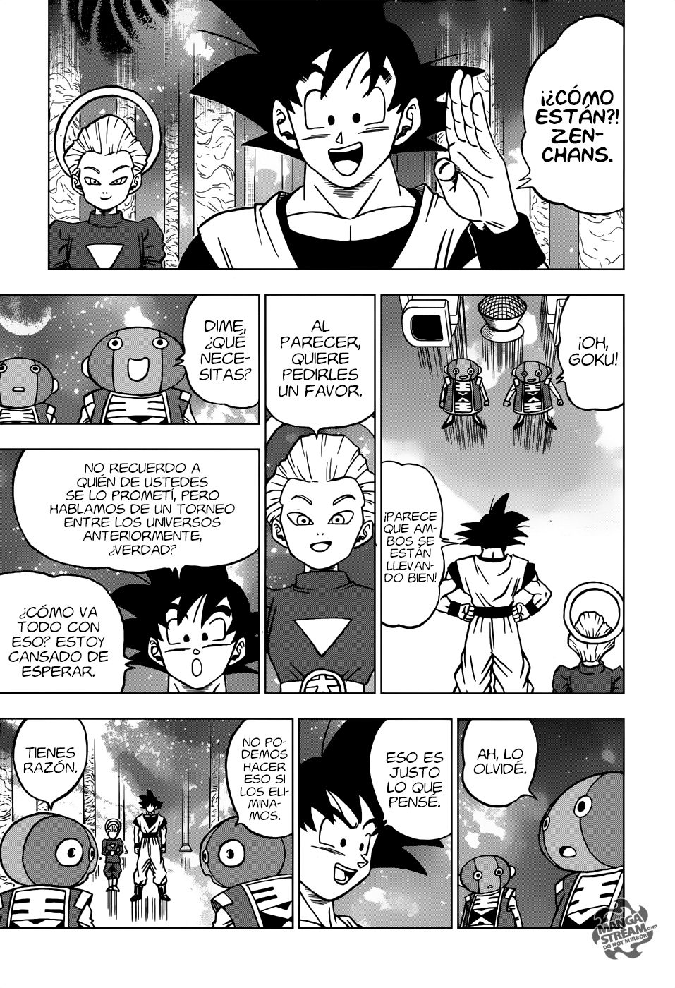 Read Dragon Ball Super ES Manga Online