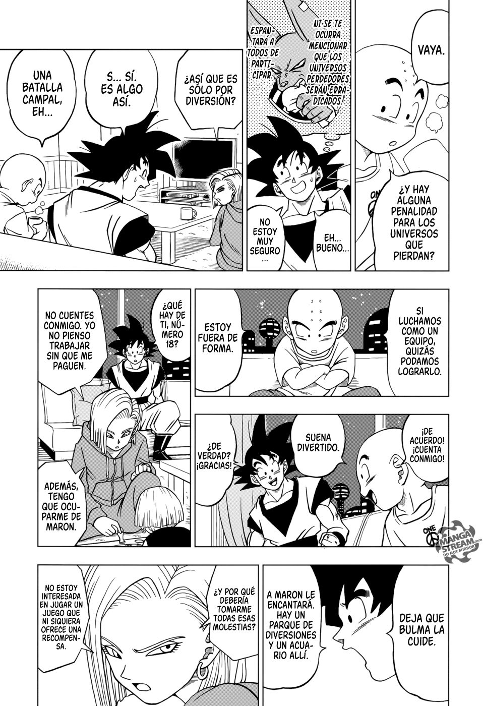 Read Dragon Ball Super ES Manga Online