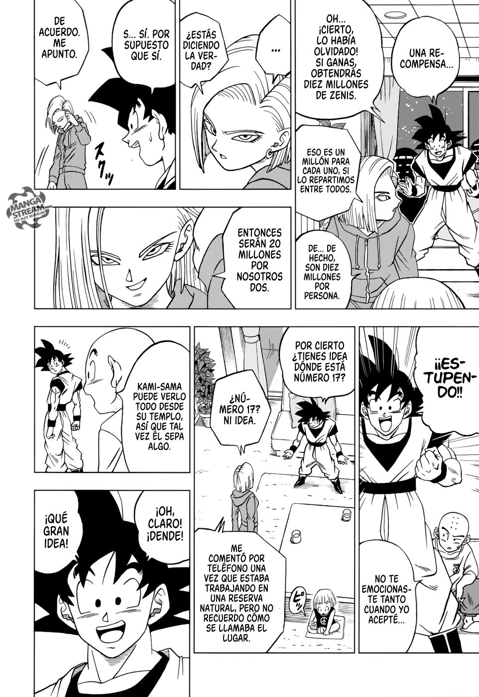 Read Dragon Ball Super ES Manga Online