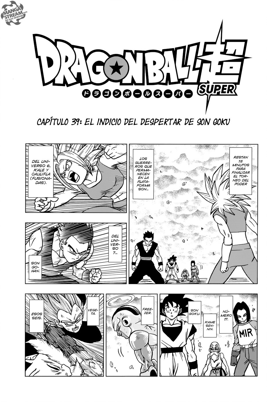 Read Dragon Ball Super ES Manga Online
