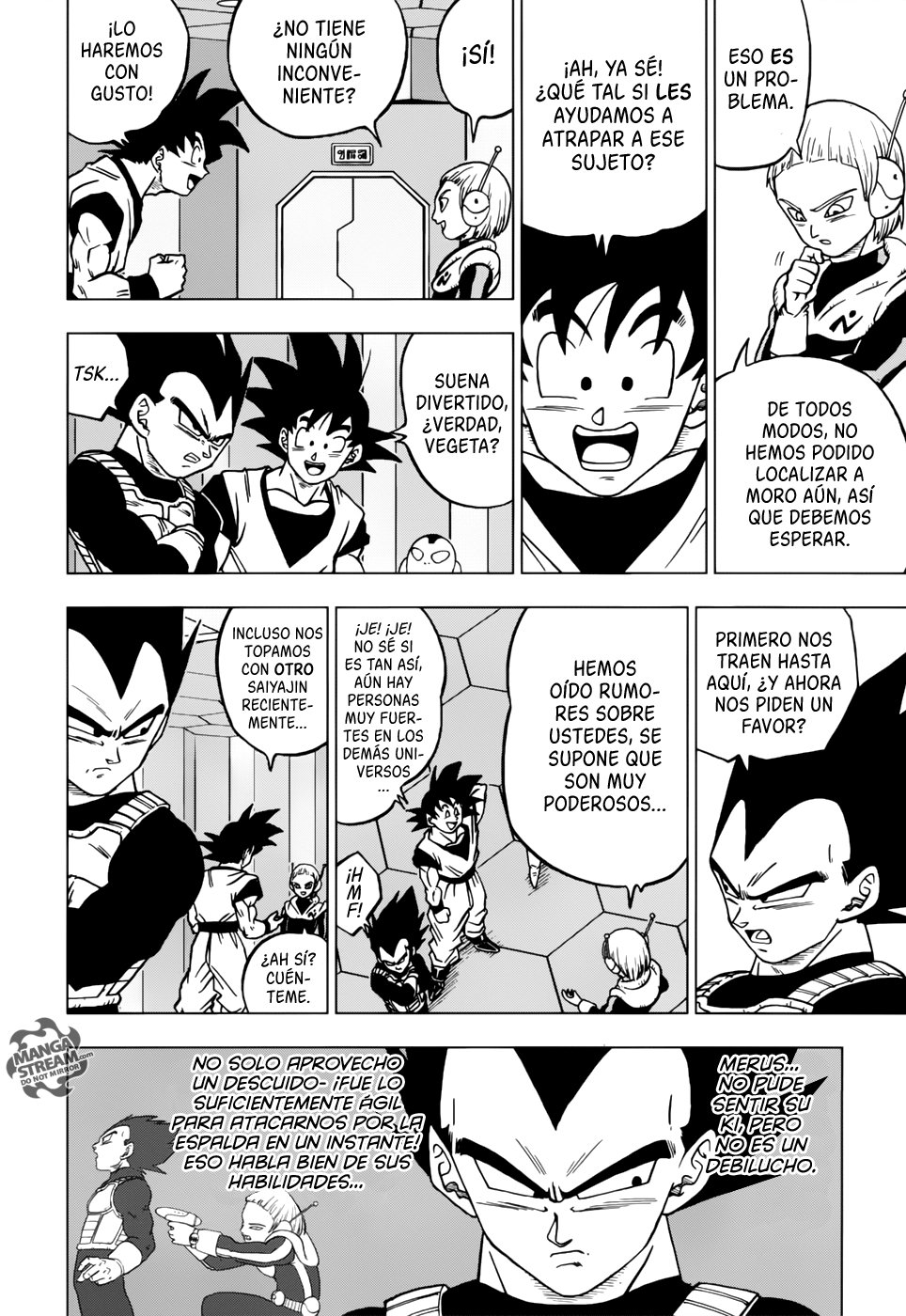 Read Dragon Ball Super ES Manga Online