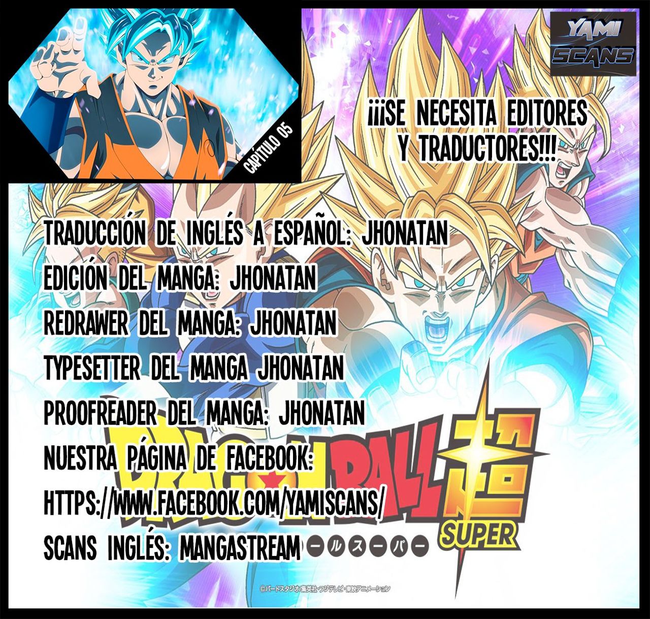Read Dragon Ball Super ES Manga Online