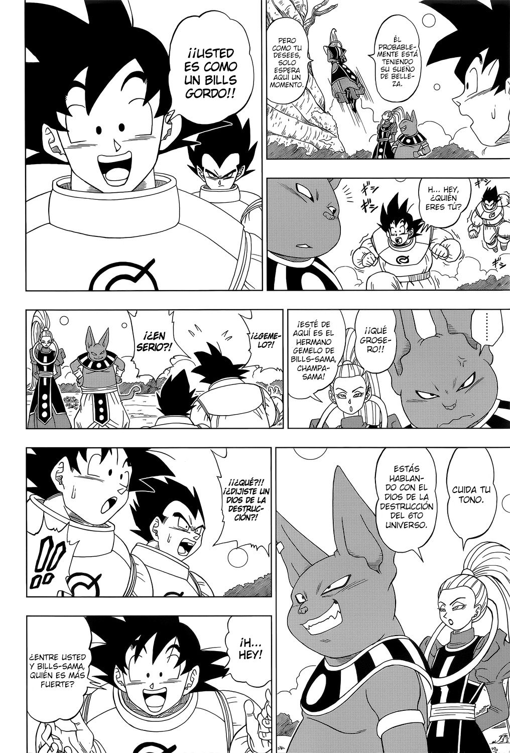 Read Dragon Ball Super ES Manga Online