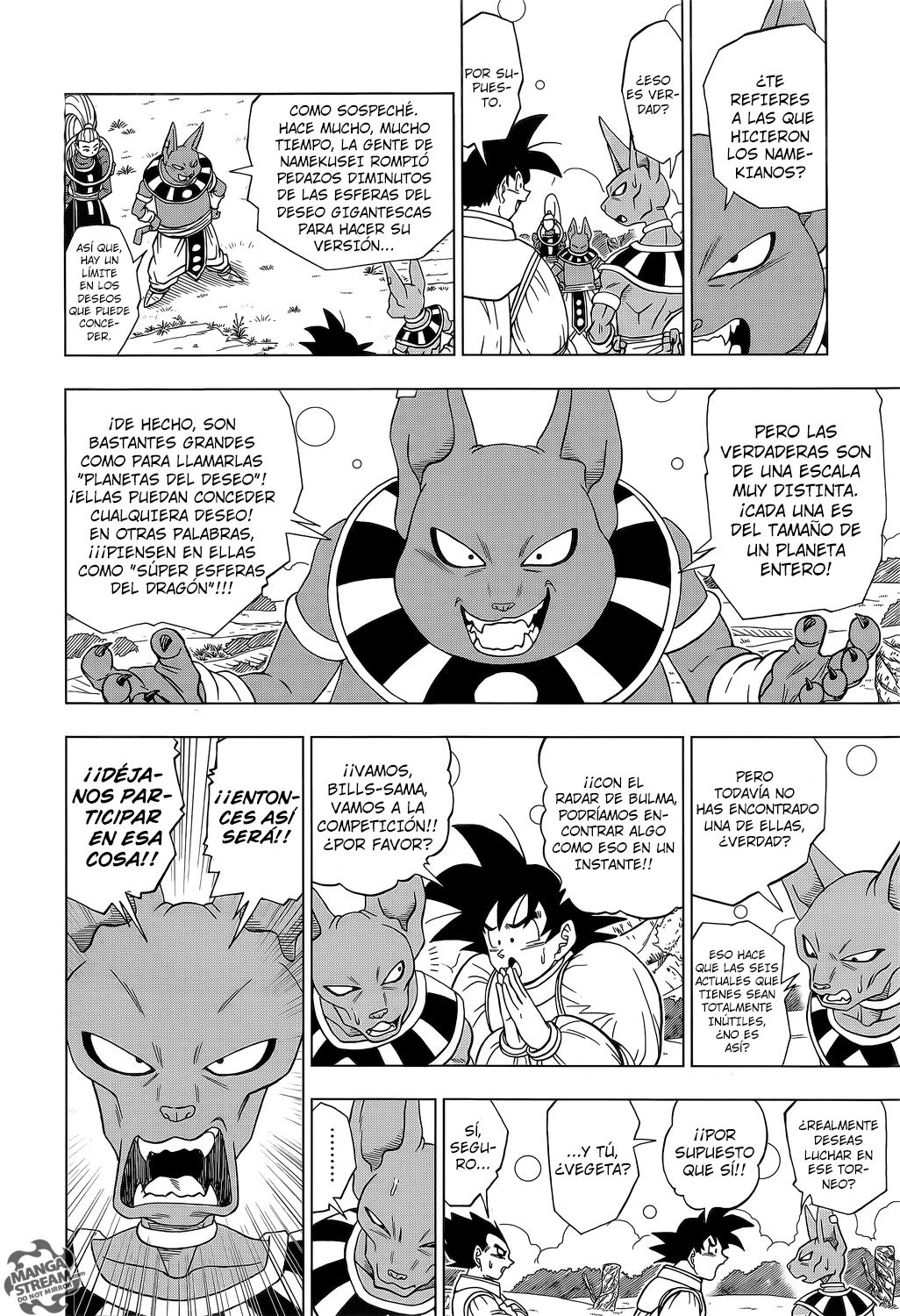 Read Dragon Ball Super ES Manga Online