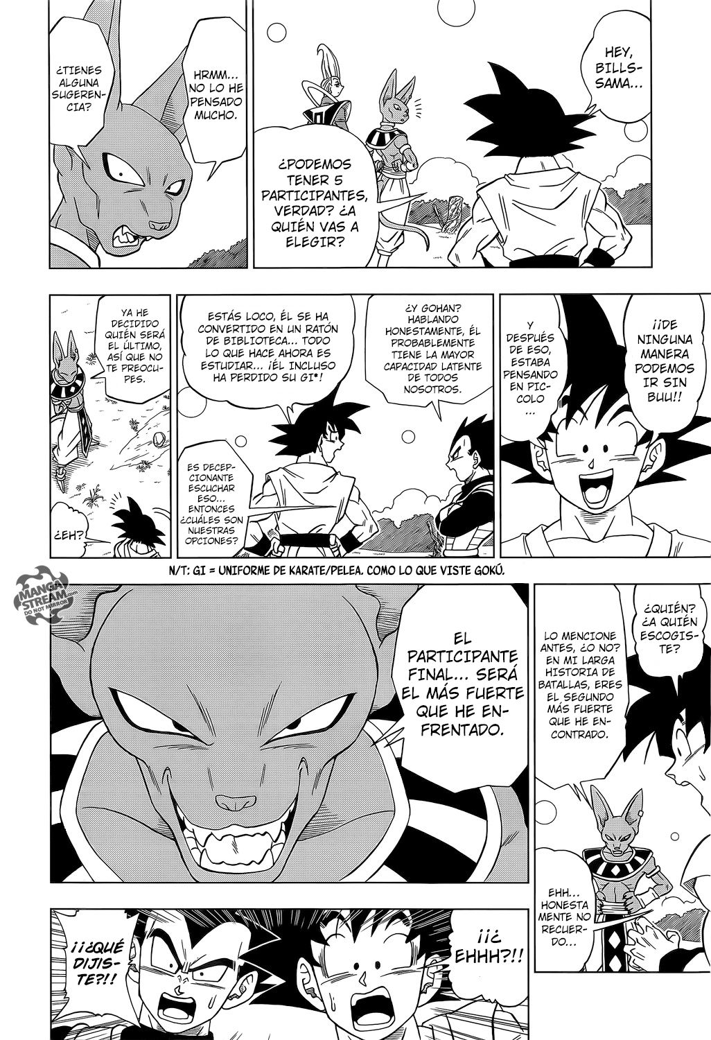 Read Dragon Ball Super ES Manga Online