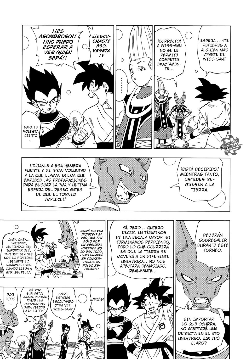 Read Dragon Ball Super ES Manga Online