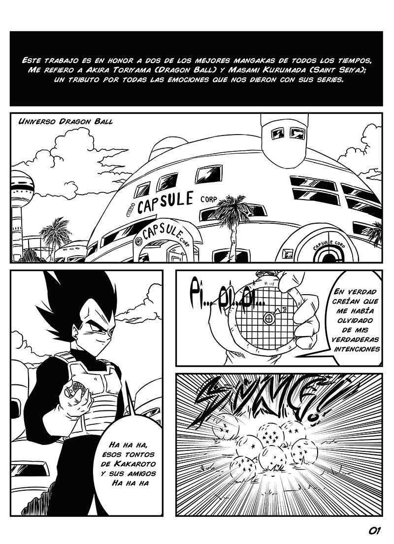 Read Dragon Ball Z vs Saint Seiya ES Manga Online