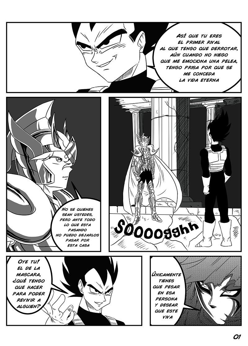 Read Dragon Ball Z vs Saint Seiya ES Manga Online