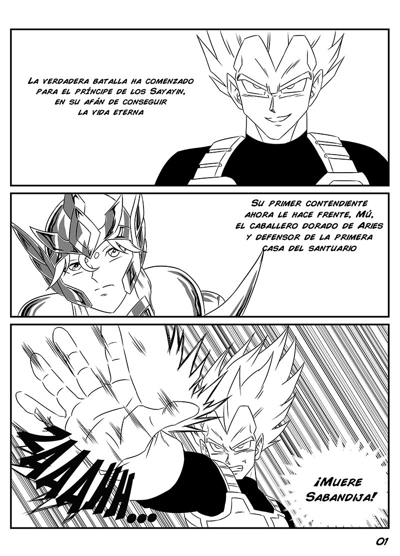 Read Dragon Ball Z vs Saint Seiya ES Manga Online