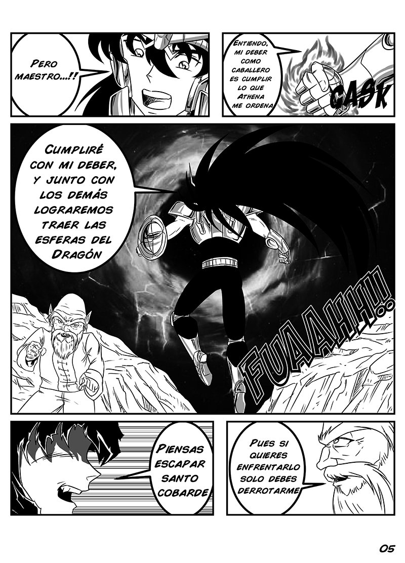 Read Dragon Ball Z vs Saint Seiya ES Manga Online