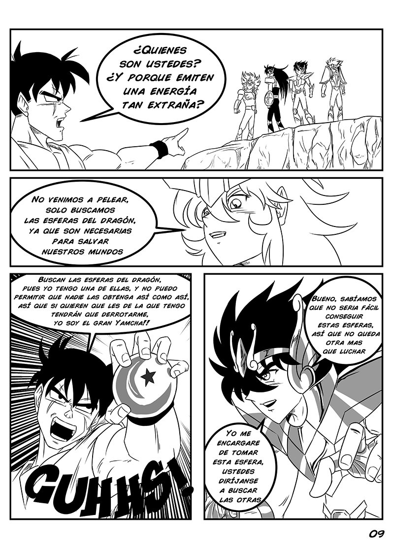 Read Dragon Ball Z vs Saint Seiya ES Manga Online