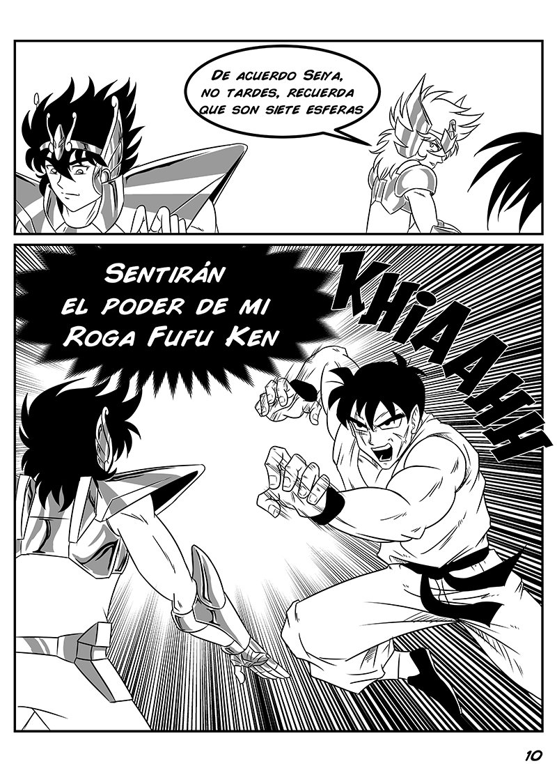 Read Dragon Ball Z vs Saint Seiya ES Manga Online