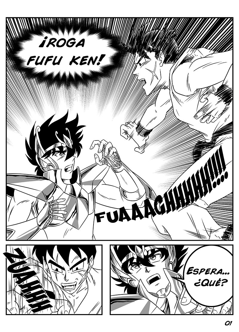 Read Dragon Ball Z vs Saint Seiya ES Manga Online