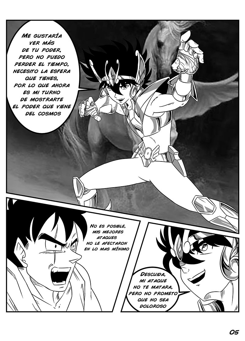 Read Dragon Ball Z vs Saint Seiya ES Manga Online