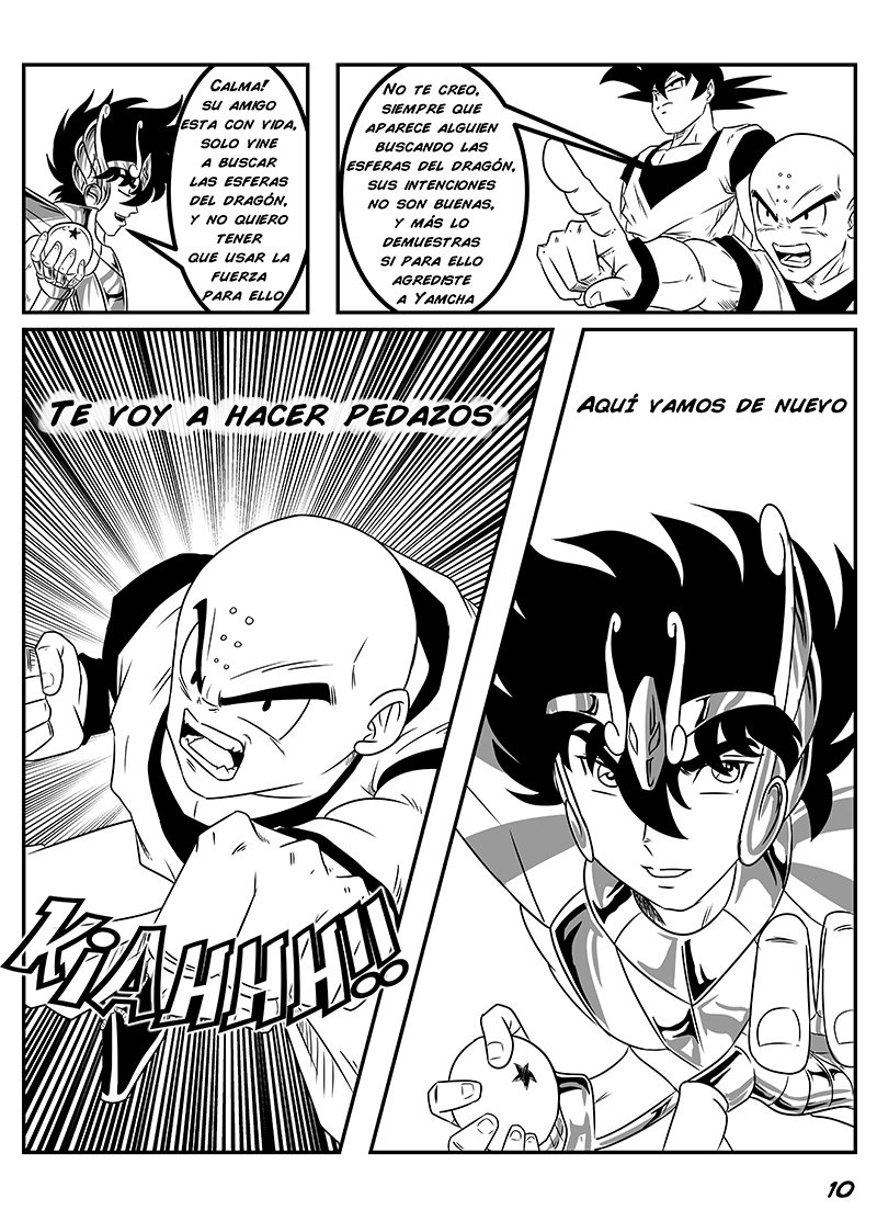 Read Dragon Ball Z vs Saint Seiya ES Manga Online