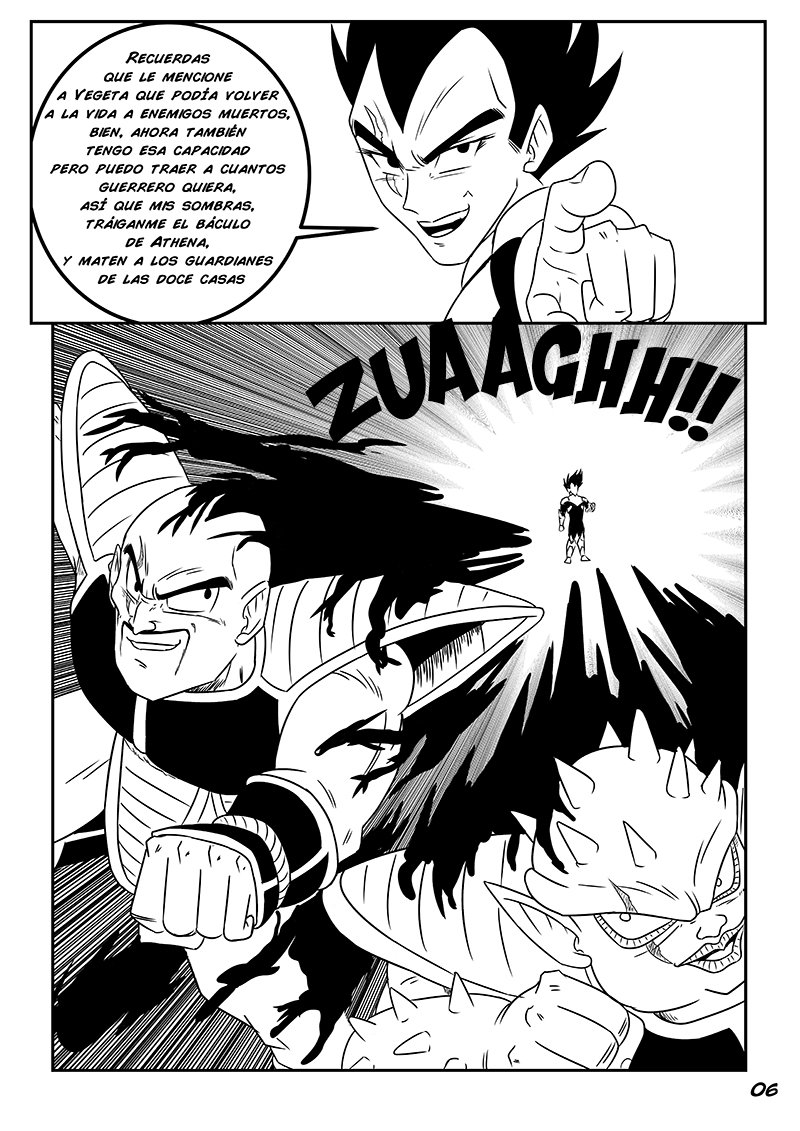 Read Dragon Ball Z vs Saint Seiya ES Manga Online