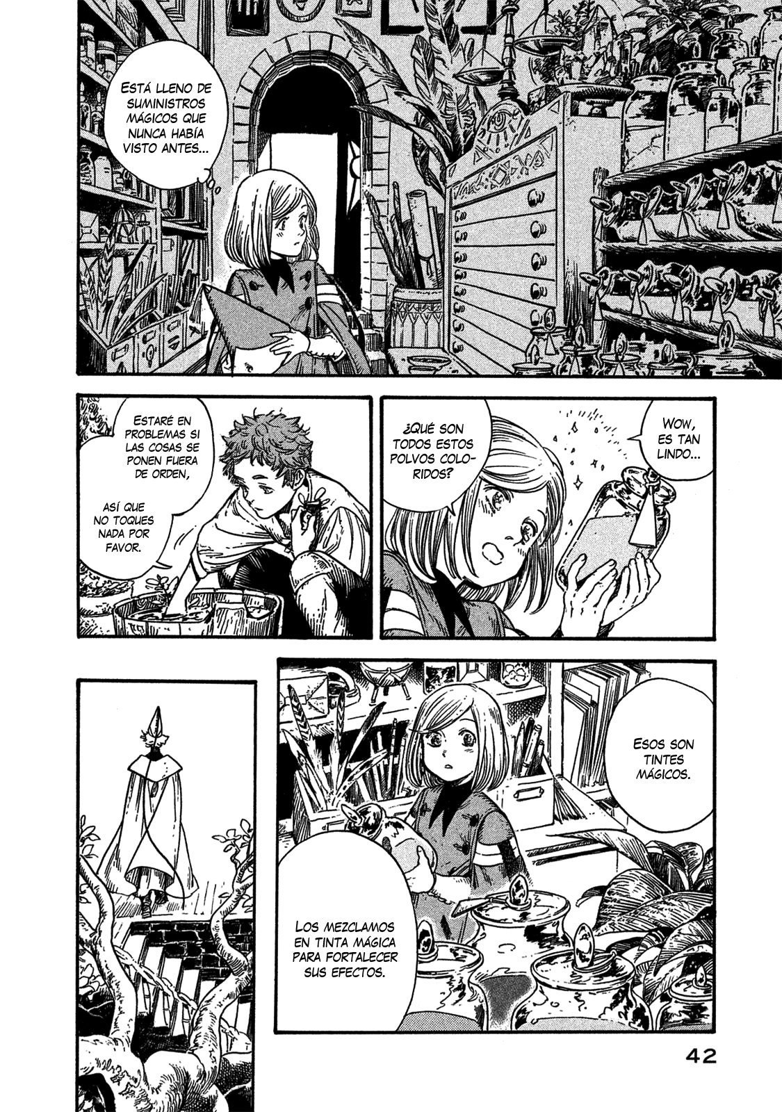 Read El atelier de sombreros de mago ES Manga Online