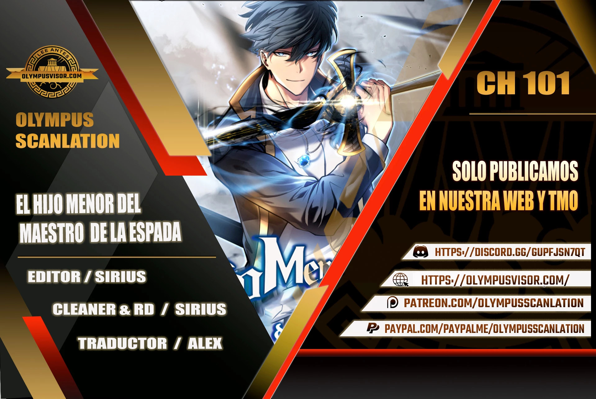 Read El hijo menor del maestro de la espada ES Manga Online
