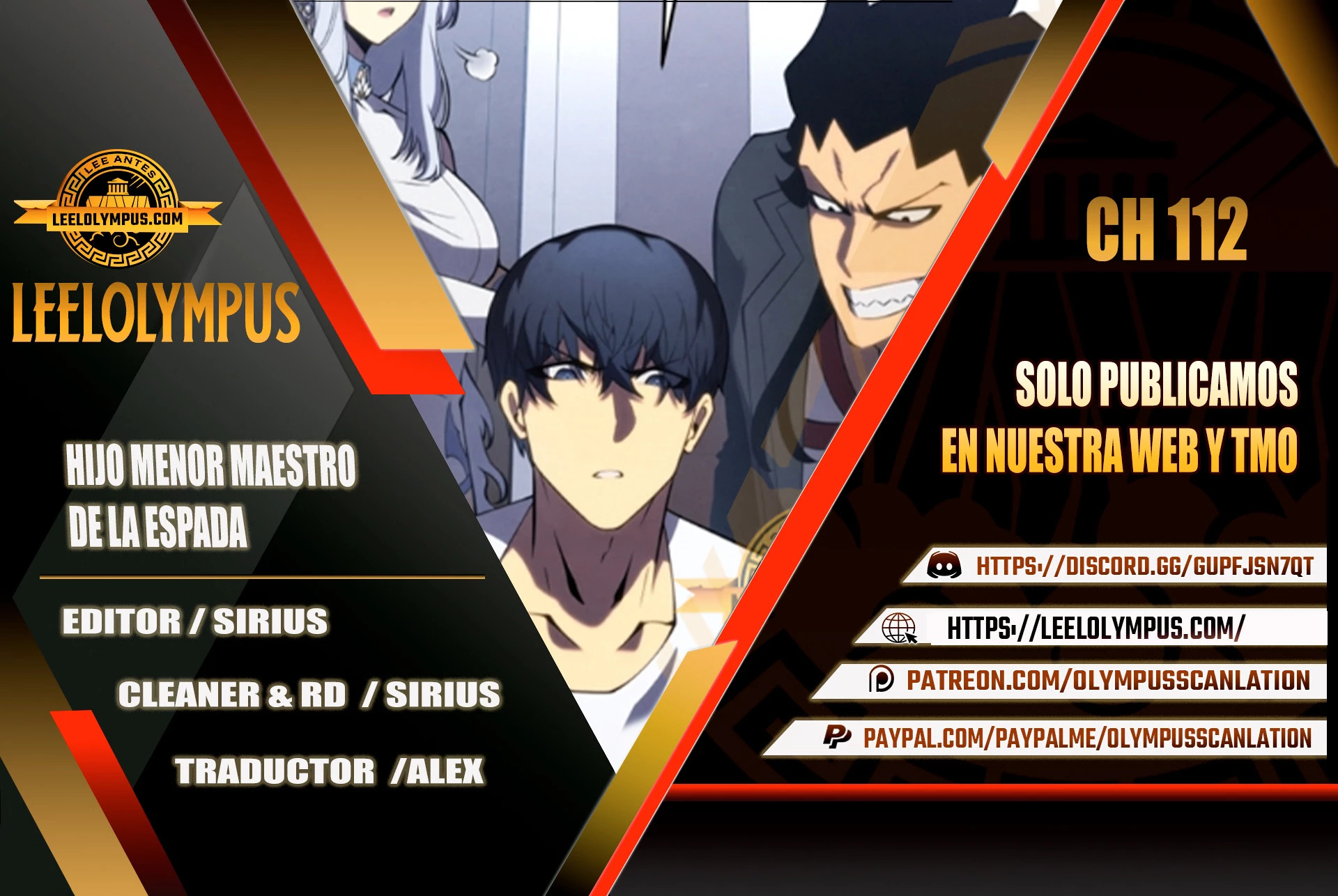 Read El hijo menor del maestro de la espada ES Manga Online